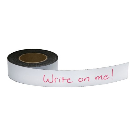 Zeus Magnetic Labeling Tape - 16.67 Yd Length X 2" Width
