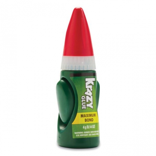 Krazy Glue Maximum Bond Krazy Glue EZ Squeeze Gel, 0.14 Oz, Dries Clear