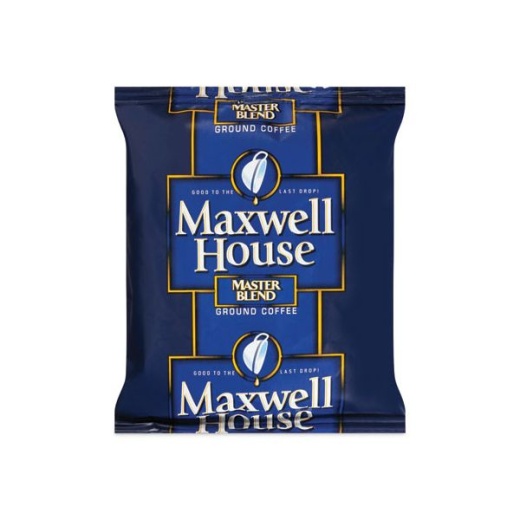 Maxwell House Master Blend Ground Coffee, 1.25 Oz Fraction Pack, 42/Carton