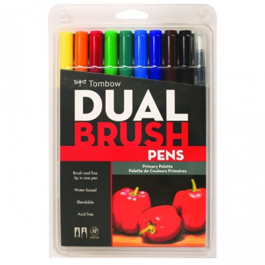 Tombow Dual Brush Pens 10/Pkg