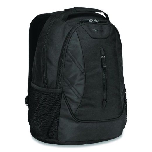 Targus Ascend Backpack, Fits Devices Up To 16", Polyester, 12.5 X 7 X 18.6, Black