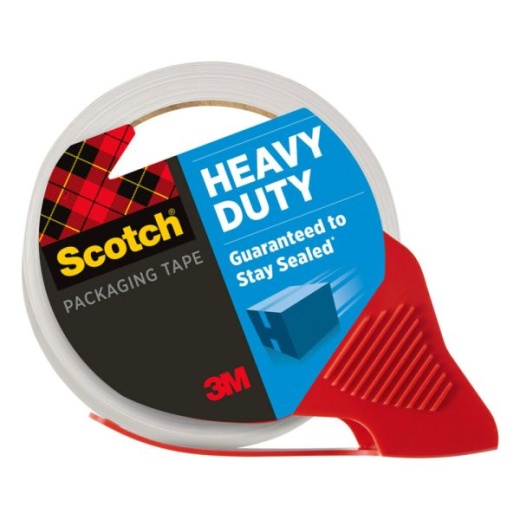 Scotch Heavy-Duty Shipping Packing Tape With Dispenser