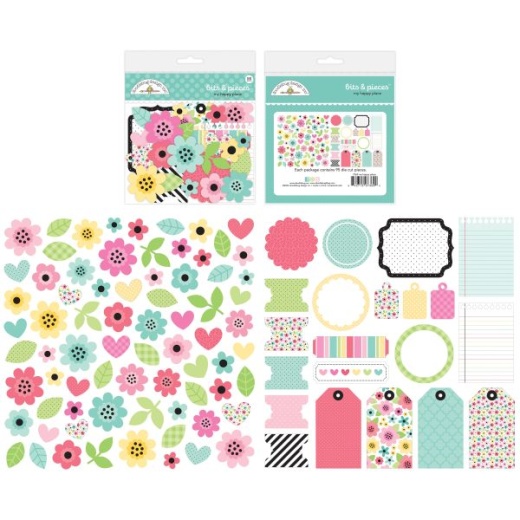 Doodlebug Odds & Ends Bits & Pieces Die-Cuts