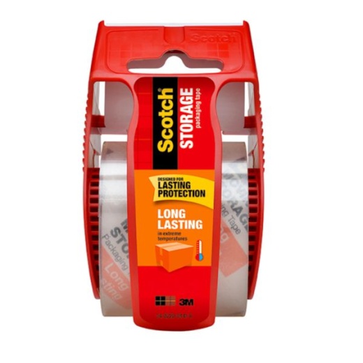 Scotch Long-Lasting Moving & Storage Tape with Refillable Dispenser