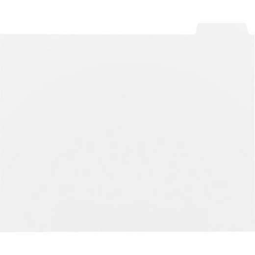 Sparco Print-On Tab Dividers, White, Box Of 50