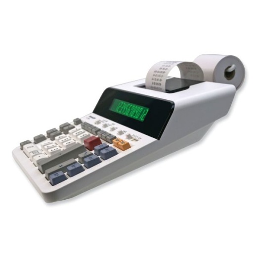 Sharp El-T3301 Thermal Printing Calculator, Black Print, 8 Lines/Sec