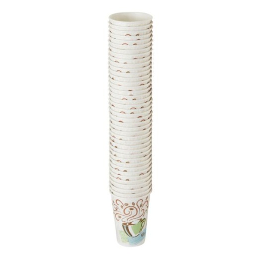 Dixie PerfecTouch 12 Oz Insulated Paper Hot Coffee Cups