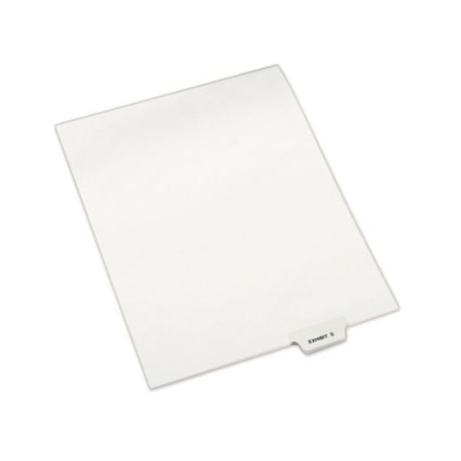 Avery-Style Preprinted Legal Bottom Tab Dividers, 26-Tab