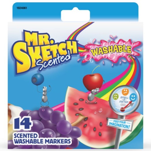 Mr. Sketch 12pk Scented Markers Chisel Tip