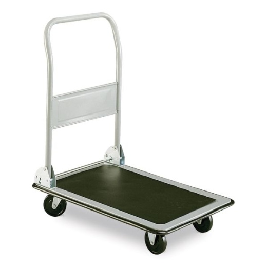 Safco Tuff Truck Platform Truck, 400 Lb Capacity, 29 x 18.75, Gray