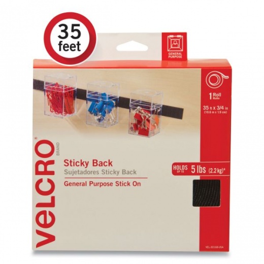 Velcro Brand Sticky-Back Fasteners with Removable Adhesive
