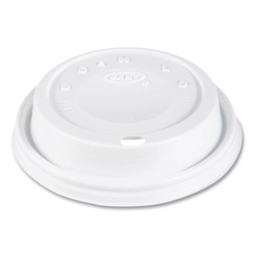 Cappuccino Dome Sipper Lids - White, 1,000/Carton