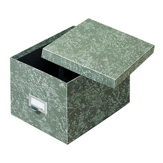 Globe Weis Index Card Storage Tray, 6" x 9", 70% Recycled, Green