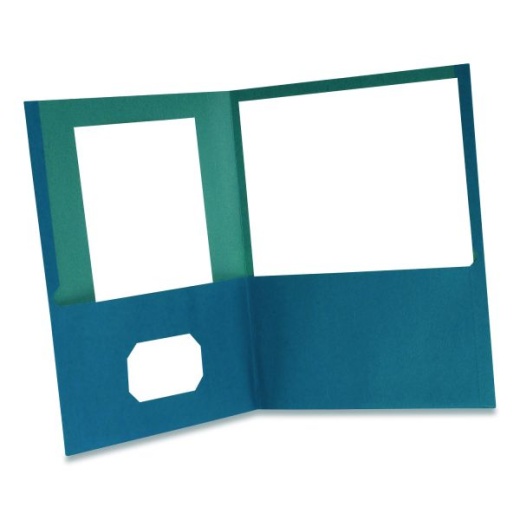 Oxford Earthwise 100% Recycled Paper Twin-Pocket Portfolio