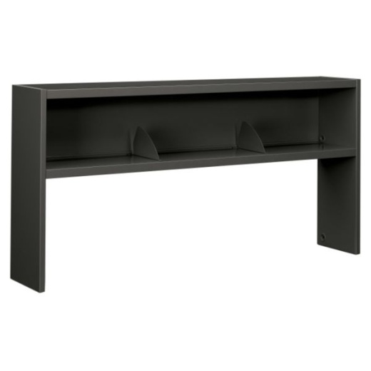 HON 38000 Series Stack-On Steel Hutch, 72"W, Charcoal