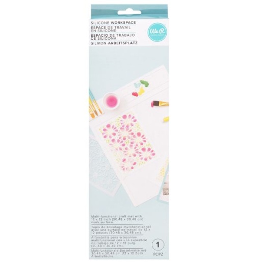 We R Memory Silicone Workspace & Stencil Mat 12"X12"