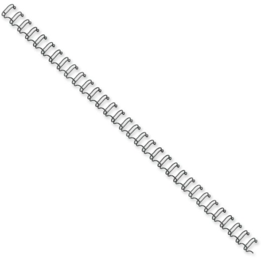 Fellowes Wire Binding Combs - 0.4" Height x 11" Width x 0.4" Depth