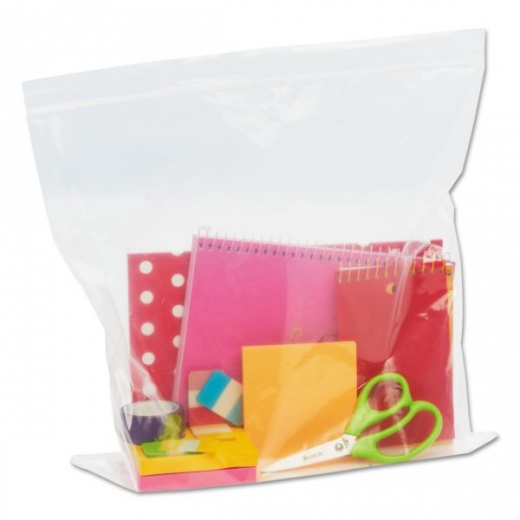 Stout By Envision Seal Closure Bags, 2 Mil, 12" X 12", Clear, 500/Carton