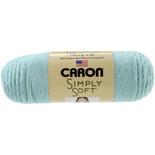 Caron Simply Soft Yarn, Robins Egg