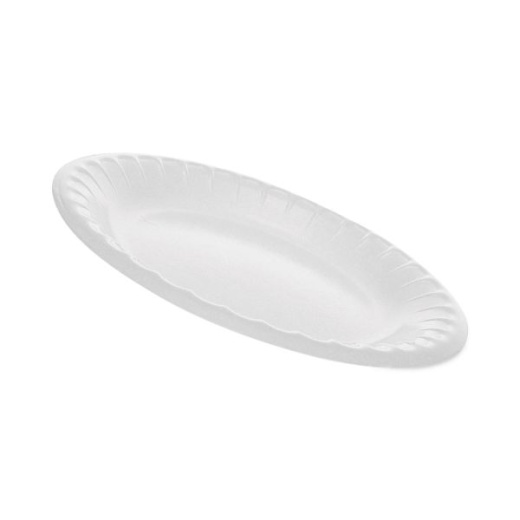 Pactiv Unlaminated Foam Dinnerware, Bowl, 12 oz, 6 Dia, White, 1,000/Carton