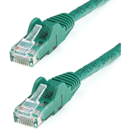 75Ft Cat6 Ethernet Cable - Green Snagless Gigabit - 100W PoE UTP 650MHz Category 6 Patch Cord UL Certified Wiring/TIA