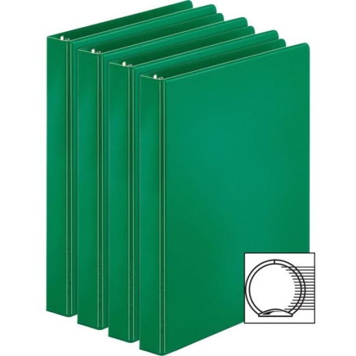 Business Source Basic Round Ring Binders