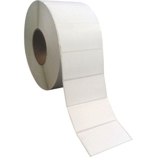 Sparco Direct Thermal Labels Rectangle, 4"W X 2"L, White, Pack Of 12,000