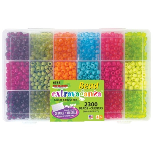 Beadery Extravaganza Bead Box Kit, 19.75-Ounce, Bright's 