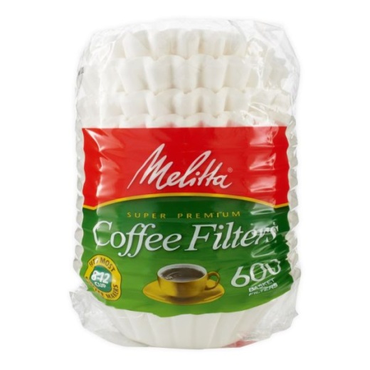 Melitta Basket Coffee Filters, Pack of 600 Filters