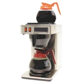 Coffee Pro Twin Warmer Institutional Coffee Maker - 2.32 quart - 12 Cup(s)  - Multi-serve - Stainless Steel - Stainless Steel Body