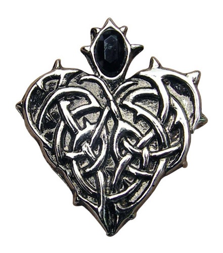 Barbed Heart For Eternal Love Pendant