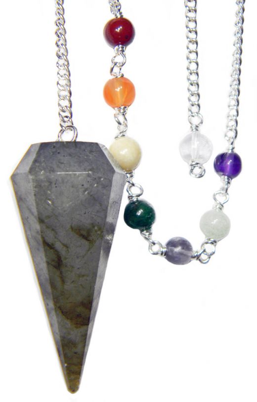 Labradorite Chakra Pendulum - Unlock Your Psychic Wisdom