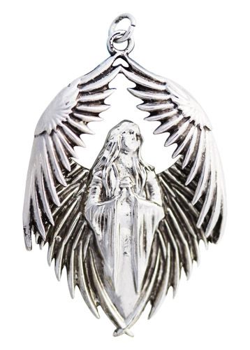 Prayer For The Fallen Pendant - Angel Remembrance Necklace