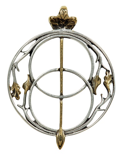 Chalice Well Pendant - Connect with the Divine Energy of Glastonbury Tor