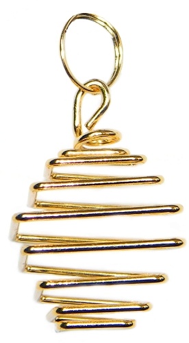 Gold Square Treasure Spiral 12 Pieces