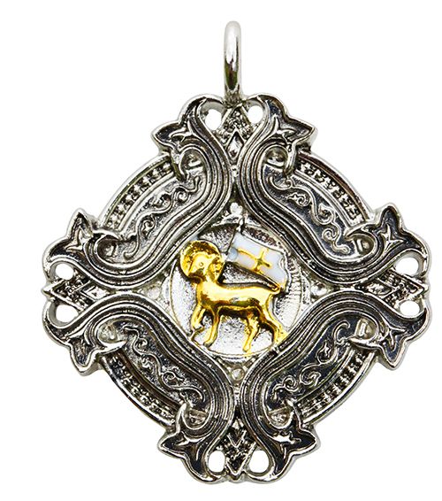 Agnus Dei Pendant for Spiritual Knowledge and Wisdom