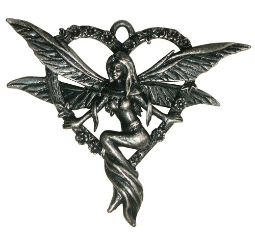 Elf Heart for Happiness and Love Pendant