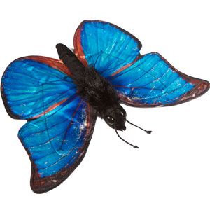 14" Blue Morpho Butterfly