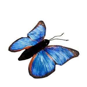 8" Finger Butterfly (Blue Mor