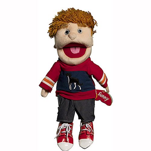 14" Yellow Haired Boy In Red/B Lue