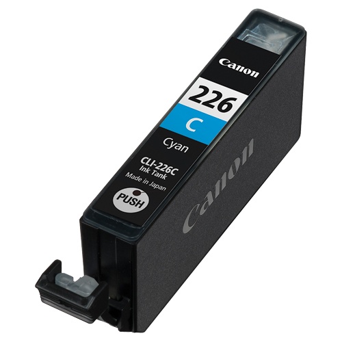 Canon OEM CLI226CN Compatible Inkjet Cartridge: Cyan, 650 Yield