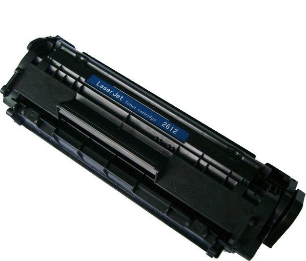 Hewlett Packard OEM Q2612A Ecoplus Remanufactured Toner Cartridge: Black, 2K Yield