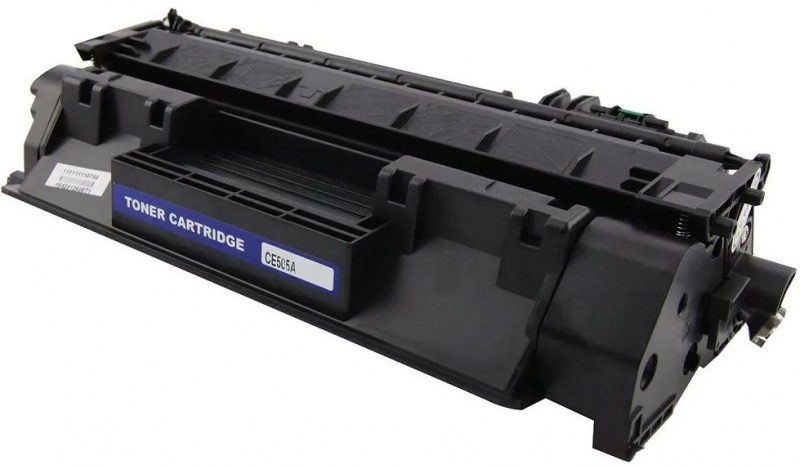 Hewlett Packard OEM CE505A Ecoplus Remanufactured Toner Cartridge: Black, 2.3K Yield