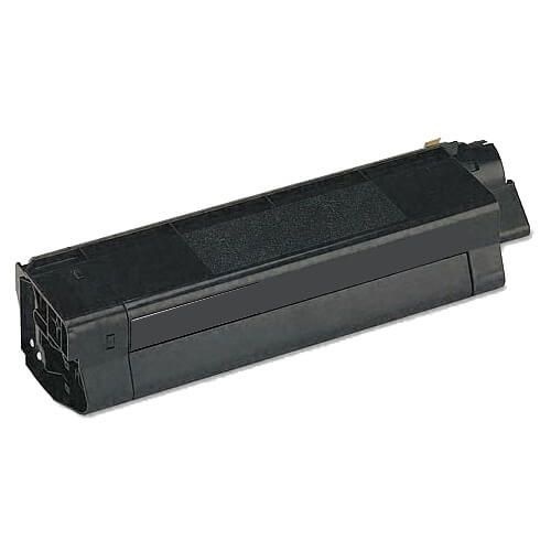 Okidata OEM 42127404 Remanufactured Toner Cartridge: Black, 5K Yield