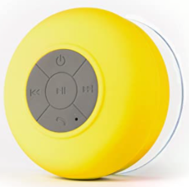 Bluetooth Shower Speaker - Yellow Bluetooth Shower Speaker - Yellow Color One Color Size One Size