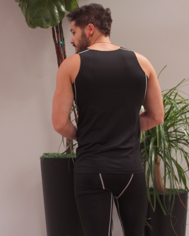 Durham Mens Tank Top - Black