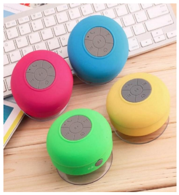 Bluetooth Shower Speaker - Blue Bluetooth Shower Speaker - Blue Color One Color Size One Size