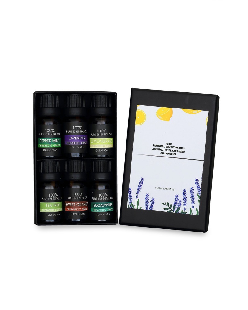 Essential Oils - 6 Scent Pack - 100% Natural