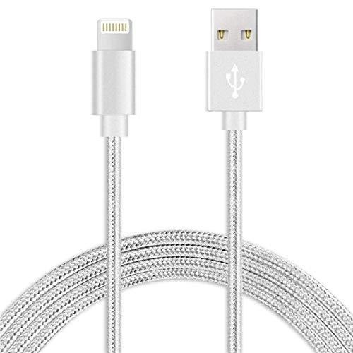 Iphone Braided Cable Charger - Silver Color One Color Size One Size