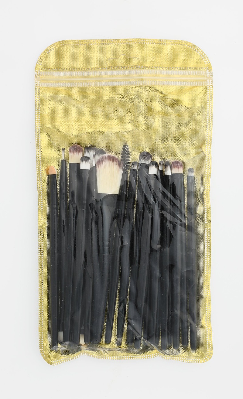 Zaina Makeup Brush Set - Black Zaina Makeup Brush Set - Black Color Black Size One Size